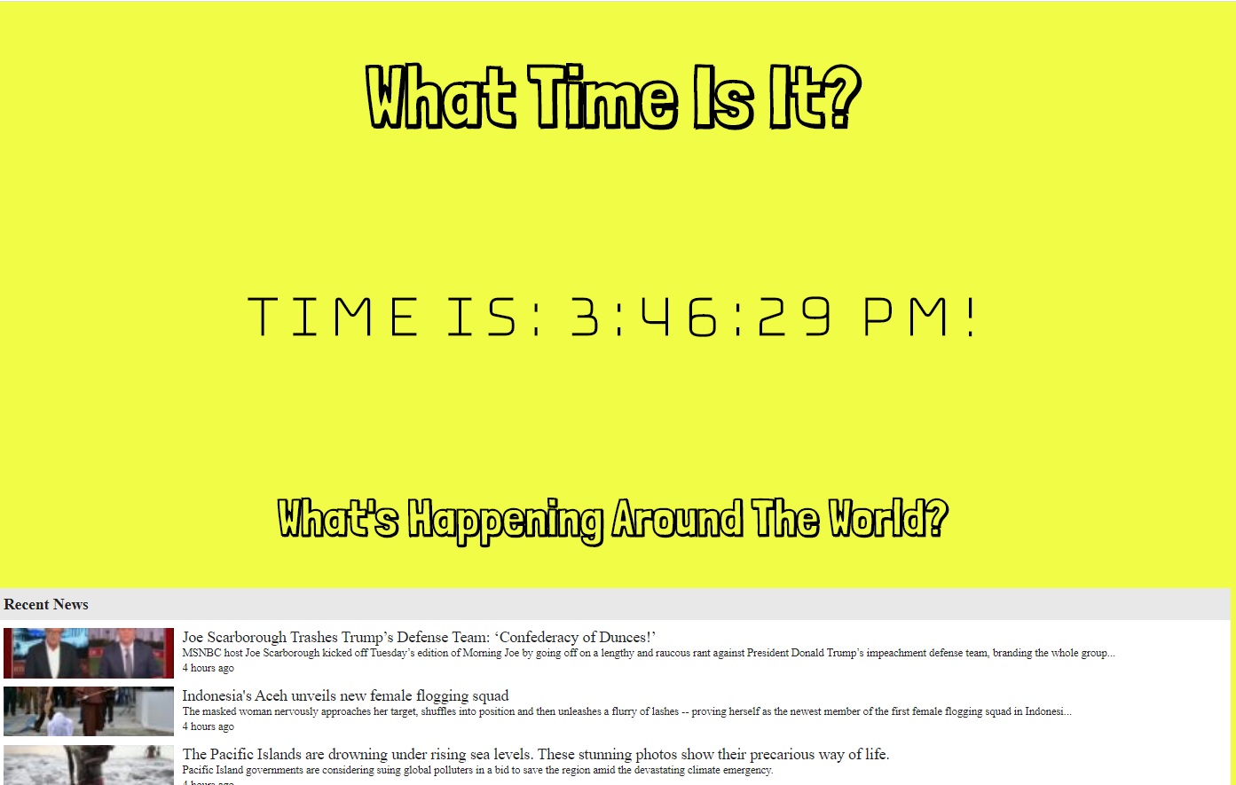 what time is it